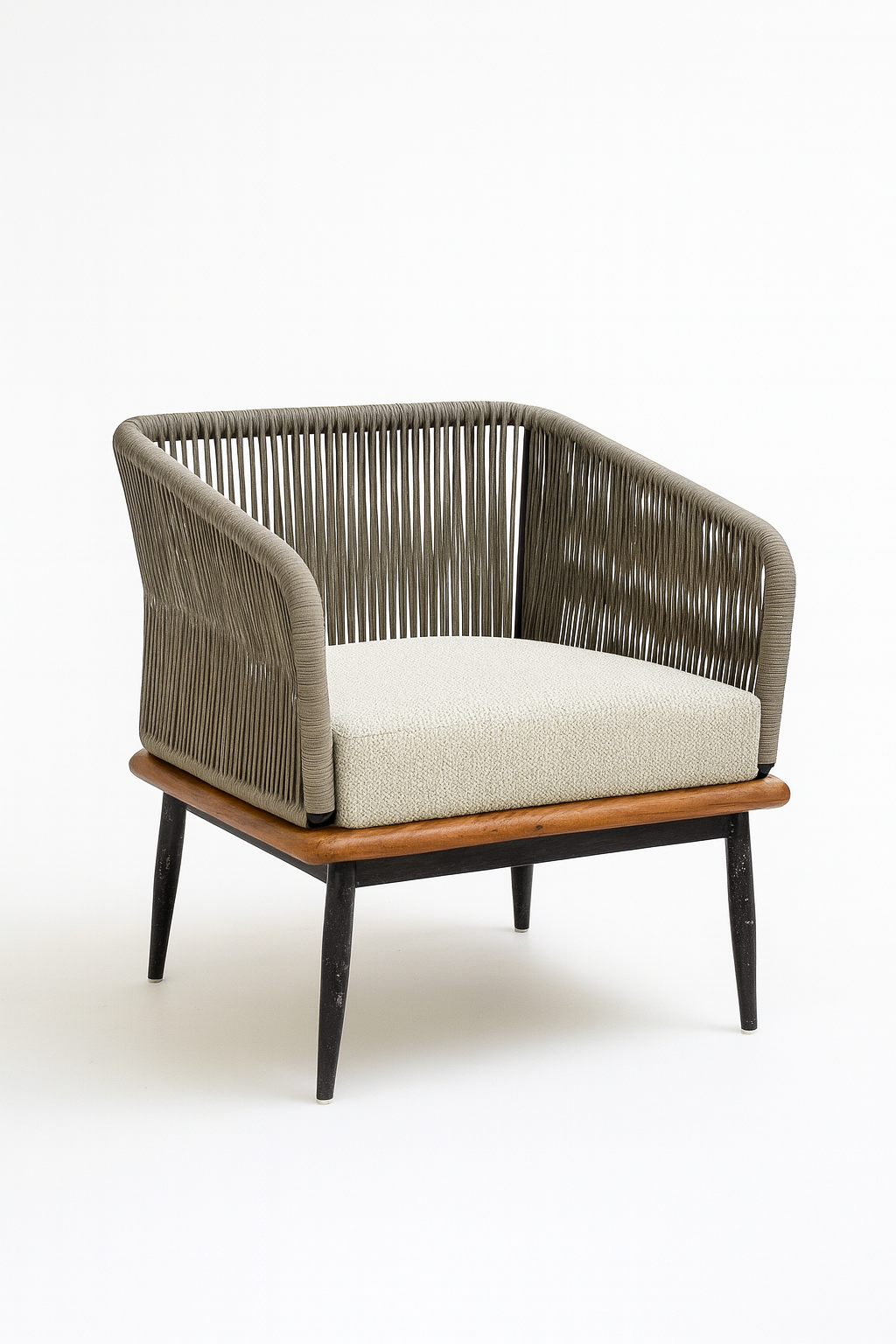 Grey Single seater sofa