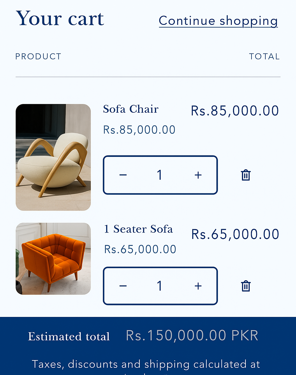 Step 1: Order - Woodhouse