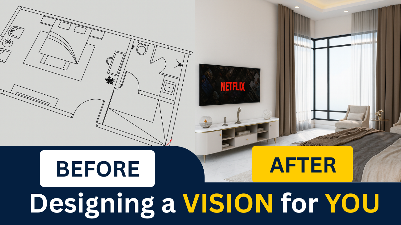 Load video: Before-and-after home renovation video demonstrating Vision Next’s design process.