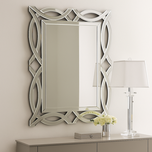 Elegant Stainless Steel Mirror