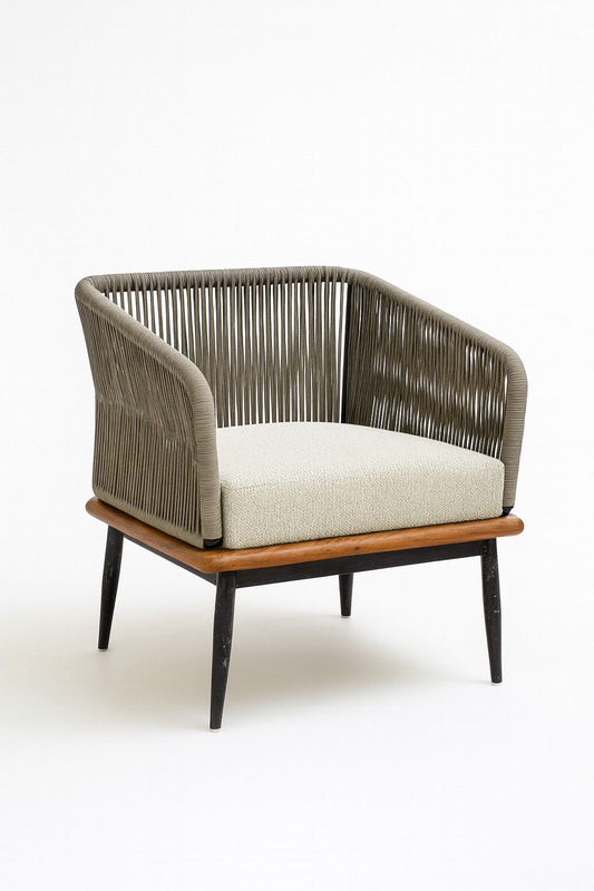 Grey Single seater sofa